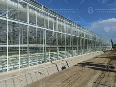 multi-span greenhouse