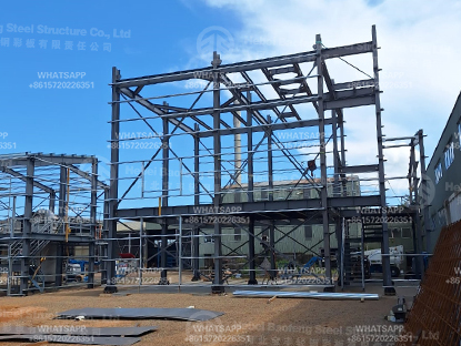 Australia 4-Strorey Steel Structure Warehouse