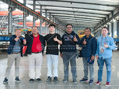 Philippines customer visit our factory